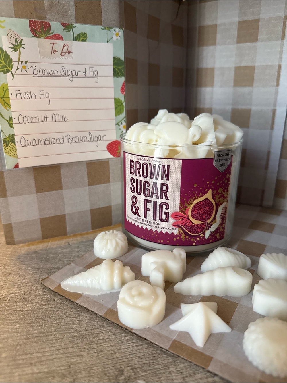 Brown Sugar & Fig wax melts